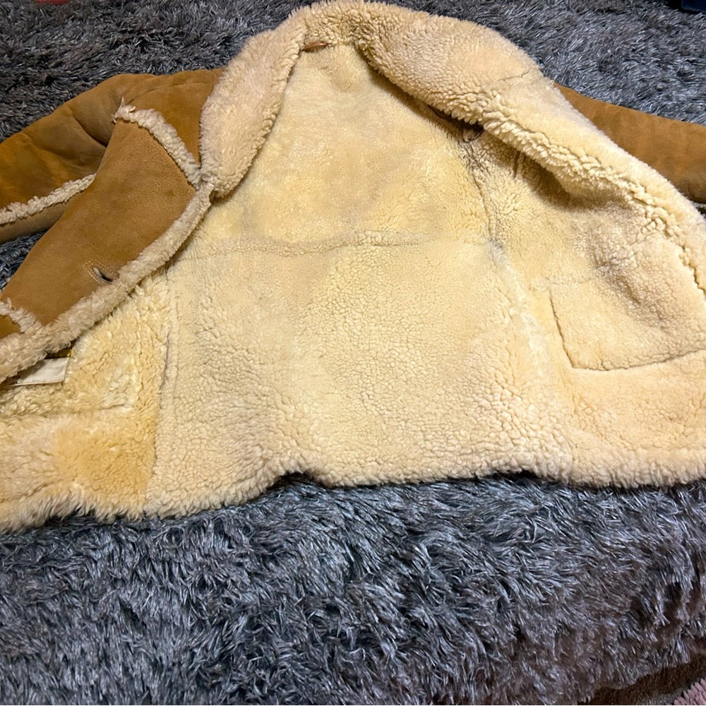 Morlands( made in England) sheepskin coat.